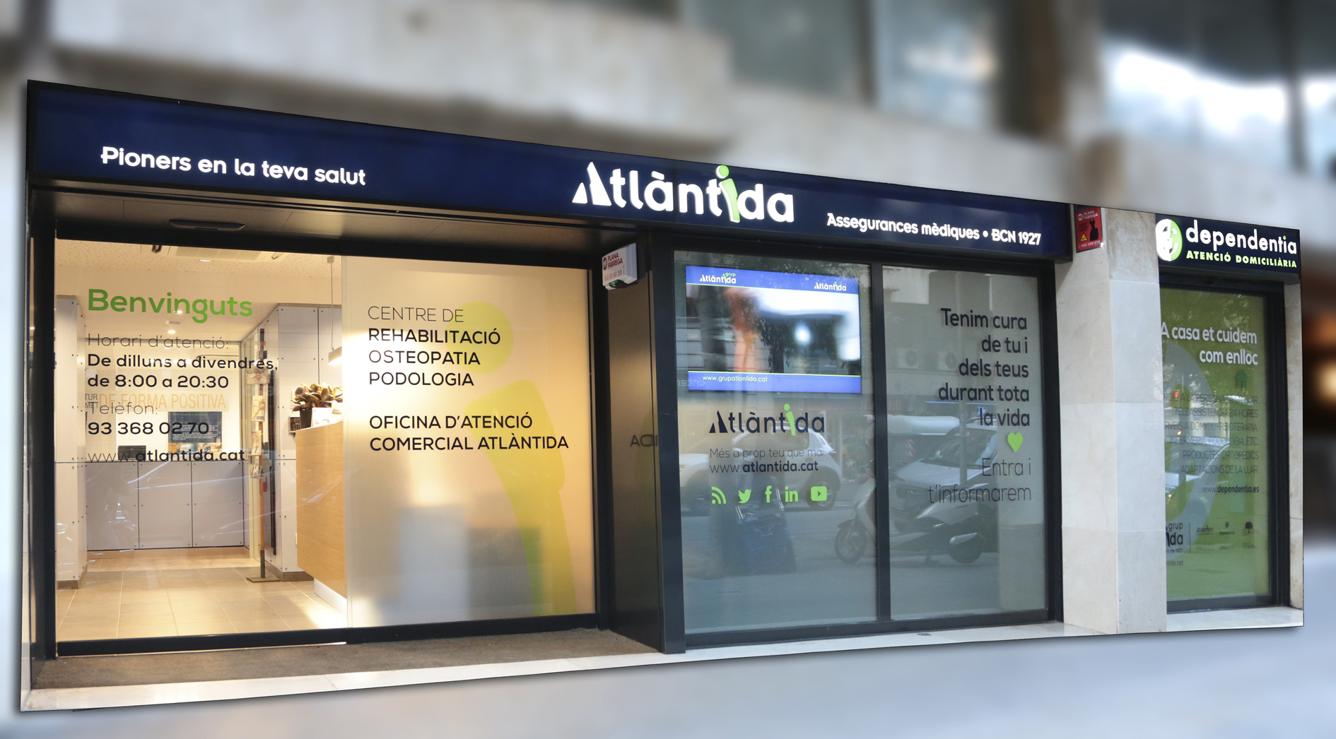 Centro de rehabilitación Atlàntida Carrer Provença