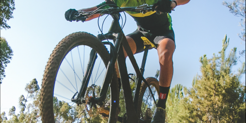 Ciclista competint