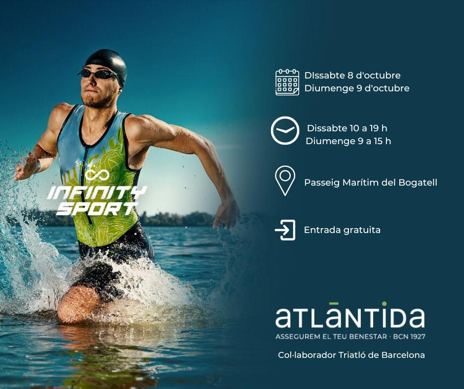 En este momento estás viendo Atlántida, comprometidos con el deporte y el triatlón de Barcelona