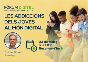 Més informació sobre l'article FÒRUM ATLÀNTIDA: Adolescents i addiccions a les noves tecnologies
